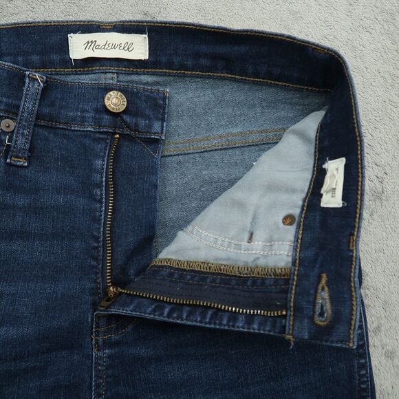 Madewell Jeans Women's Size 26 Blue 10" High-Rise Skinny Denim 26.5" Inseam - Picture 3 of 16